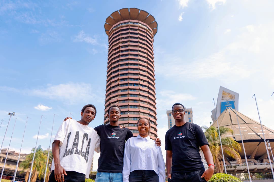 Bootcamp students at KICC in Nairobi